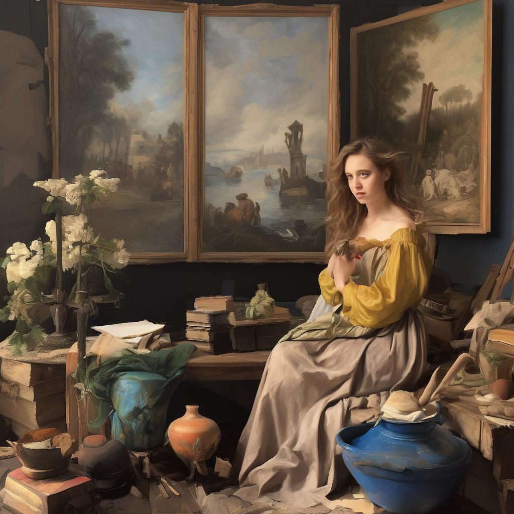 Η Τέχνη του Karl BLECHEN: Στυλ και Τεχνικές